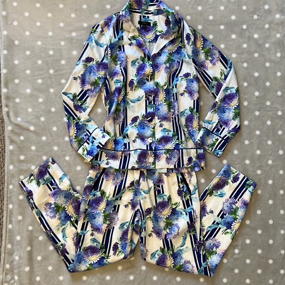 2 PIECE SET  pajama style J.Crew Drapey set - Picture 4 of 16